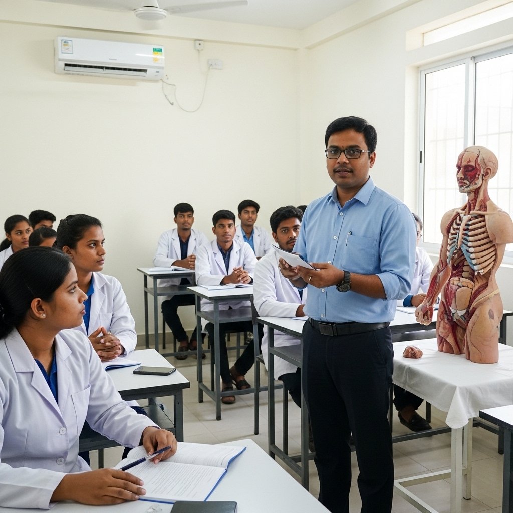 Medical students studying in Bangladesh