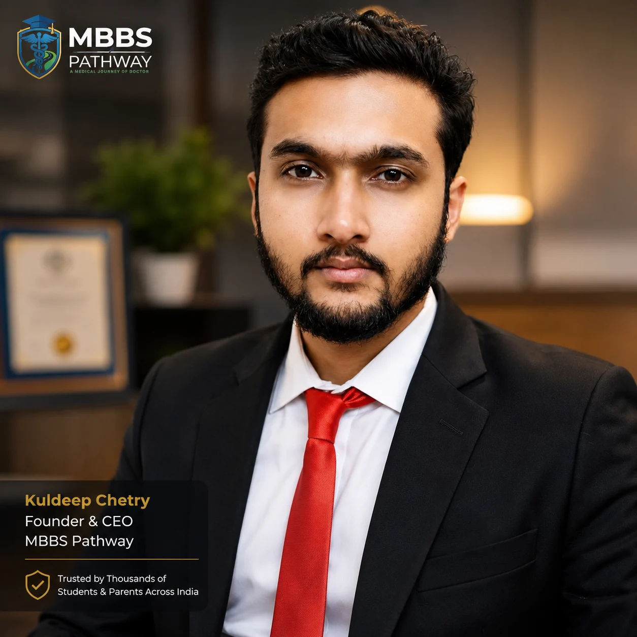 Kuldeep Chetry founder of MBBS Pathway trusted MBBS abroad consultancy India